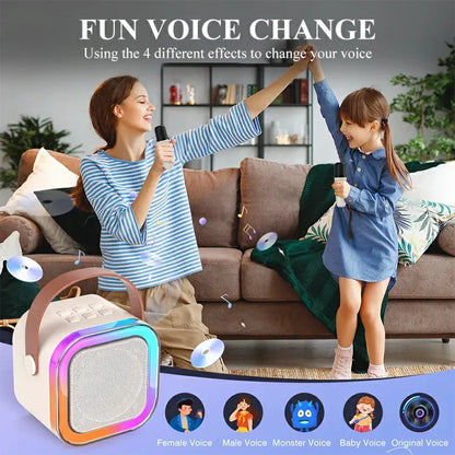VibeSing™ Bluetooth Karaoke Machine, Hi-Fi Sound, Deep Bass🎶🎶