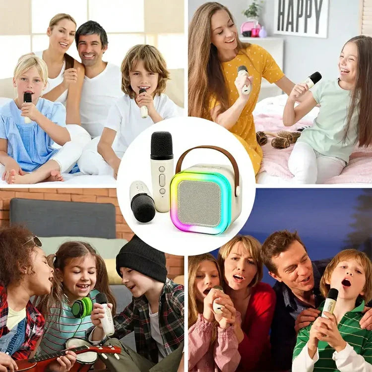 VibeSing™ Bluetooth Karaoke Machine, Hi-Fi Sound, Deep Bass🎶🎶